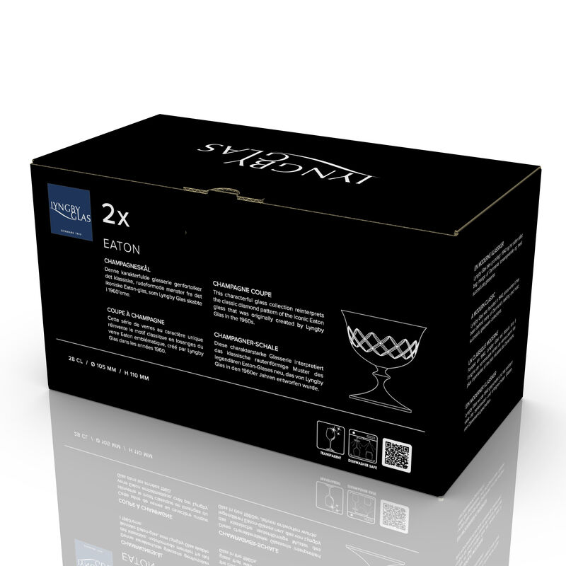 Eaton Champagneskål 2 stk.