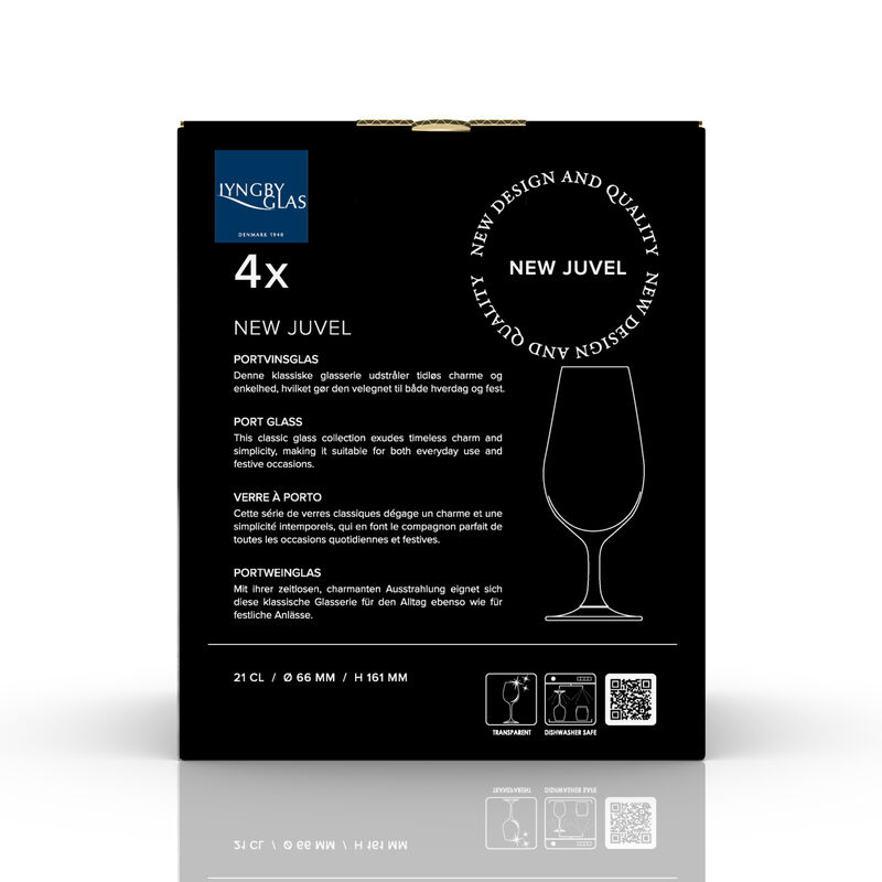 NEW Juvel Portvinsglas 4 stk.