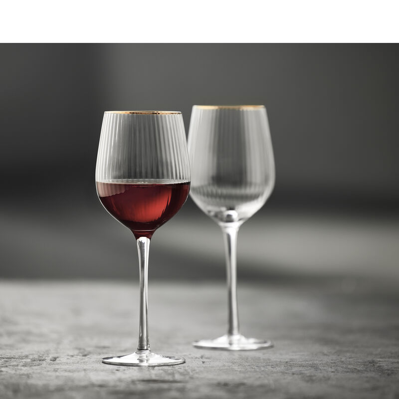 Palermo Gold Rødvinsglas 4 stk.