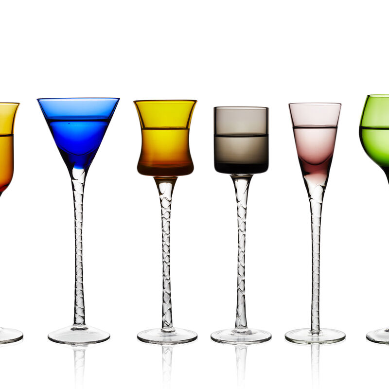 London Snapseglas 6 stk.