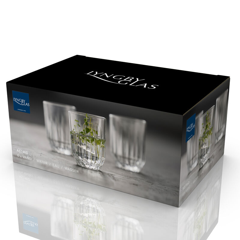 Astrid Vandglas 6 stk.