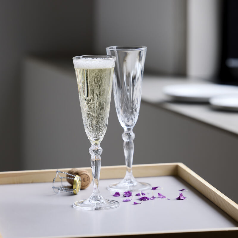 Melodia Champagneglas 4 stk.