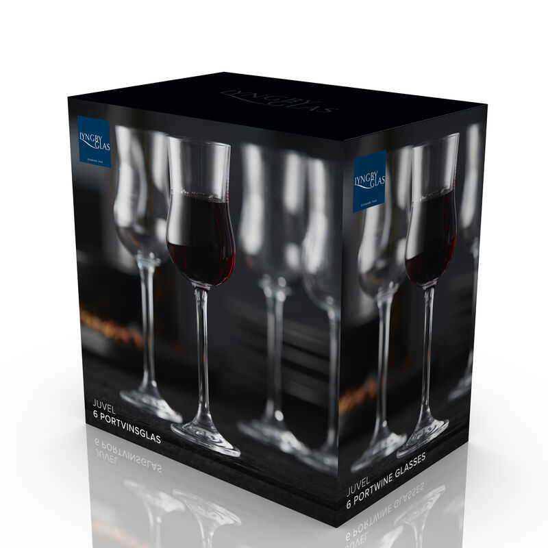 Juvel Portvin/grappa 6 stk.