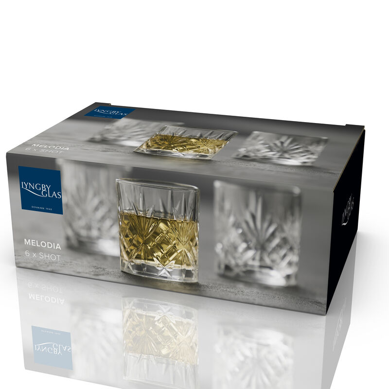 Melodia Shotglas 6 stk. Melodia Shotglas 6 stk.