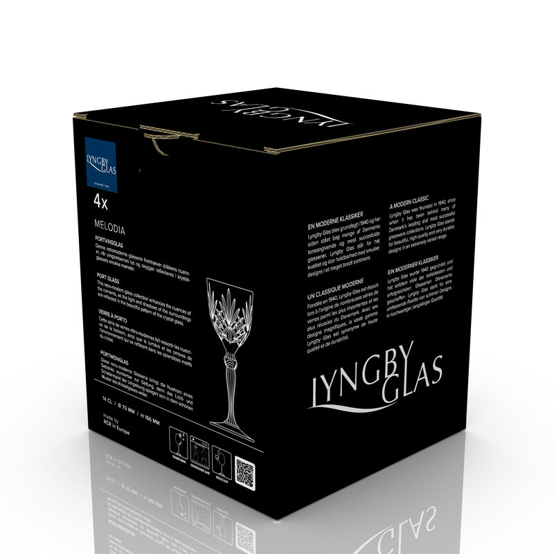 Melodia Portvinsglas 4 stk.