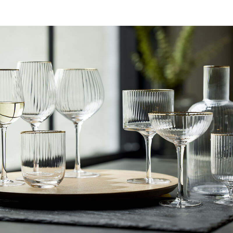 Palermo Gold Hvidvinsglas 4 stk.