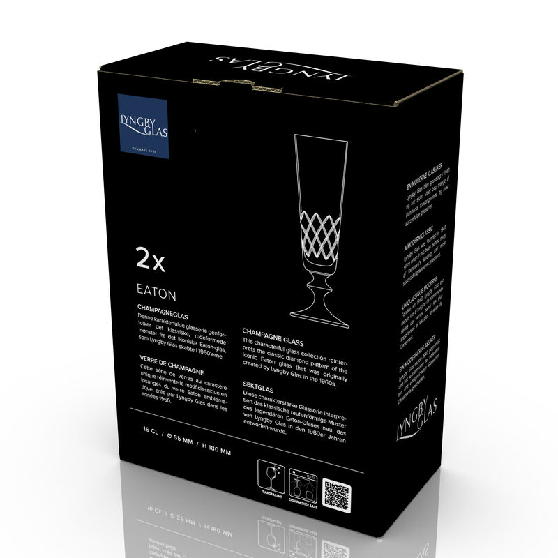Eaton Champagneglas 2 stk. Eaton Champagneglas 2 stk.