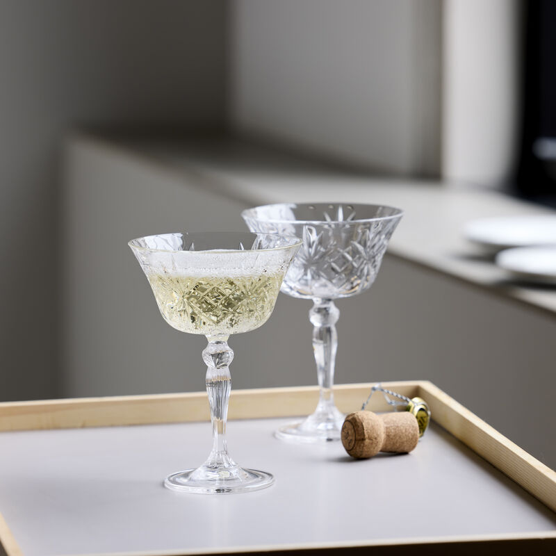 Melodia Champagneskål 4 stk.