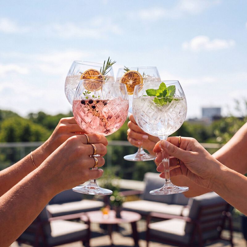 Melodia Gin & tonic-glas 4 stk.