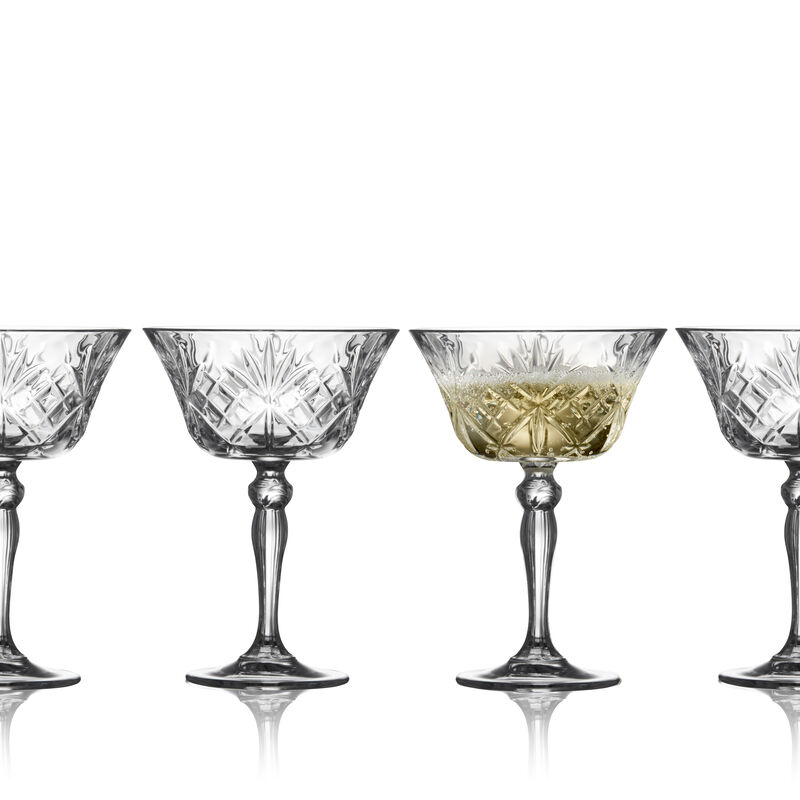 Melodia Champagneskål 4 stk.