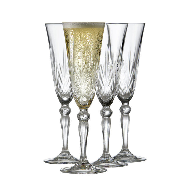 Melodia Champagneglas 4 stk.