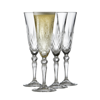 Melodia Champagneglas 4 stk.