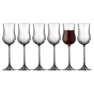 Juvel Portvin/grappa 6 stk.