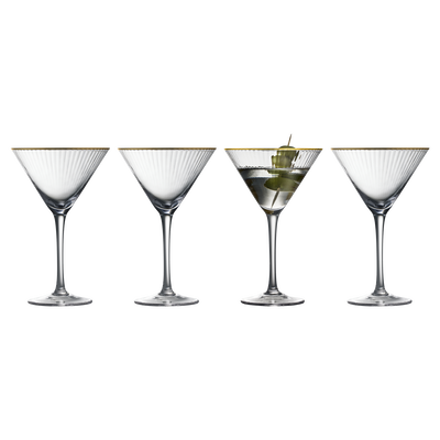 Palermo Gold Martiniglas 4 stk.