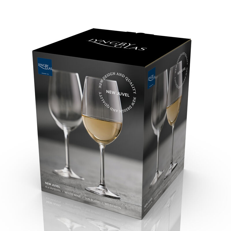 NEW Juvel Hvidvinsglas 4 stk.