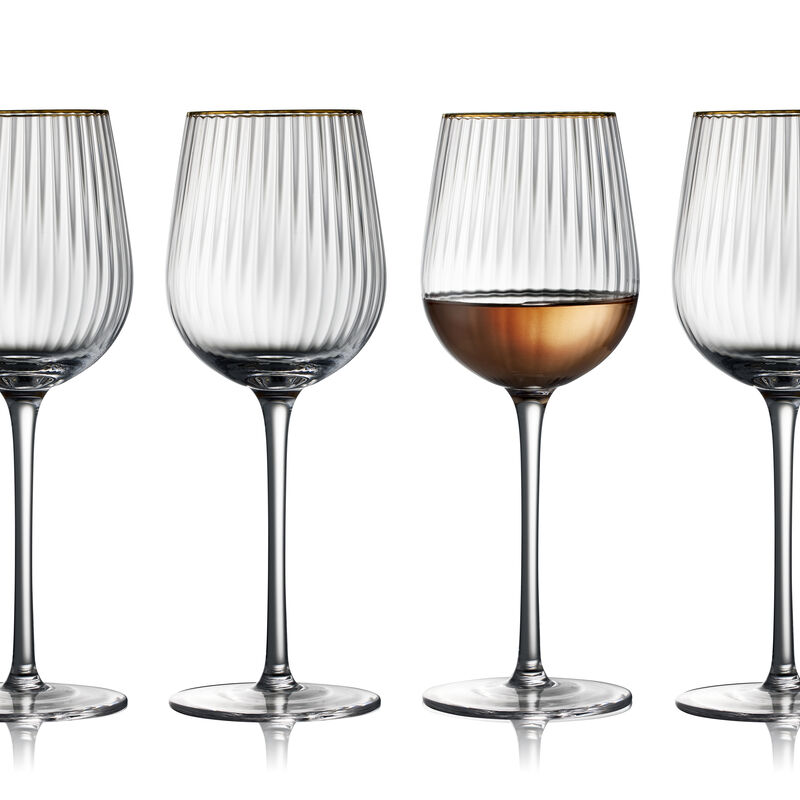 Palermo Gold Hvidvinsglas 4 stk.