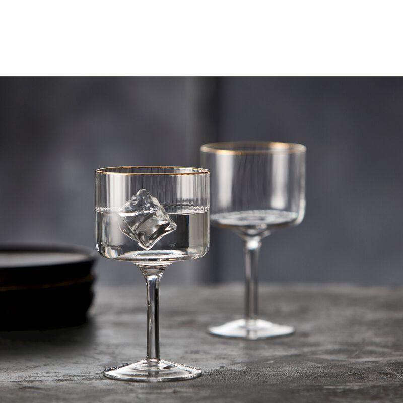 Palermo Gold Gin & tonic-glas 4 stk.