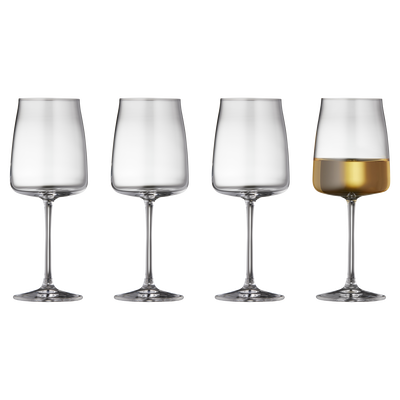 Zero Hvidvinsglas 4 stk.