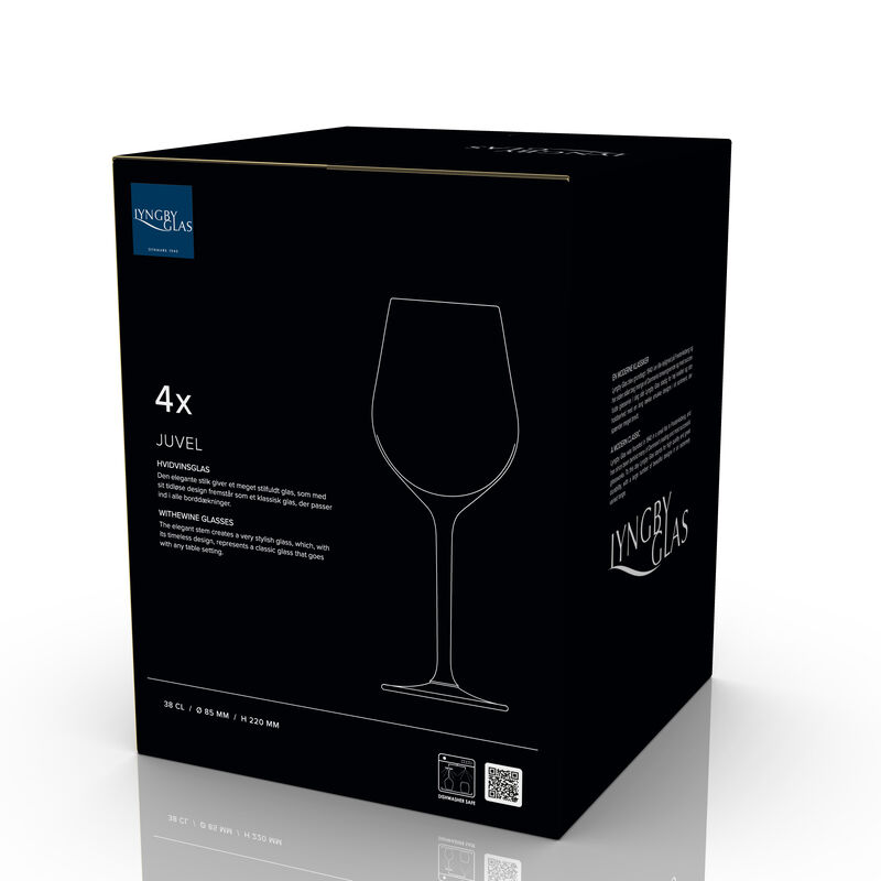 Juvel Hvidvinsglas 4 stk.
