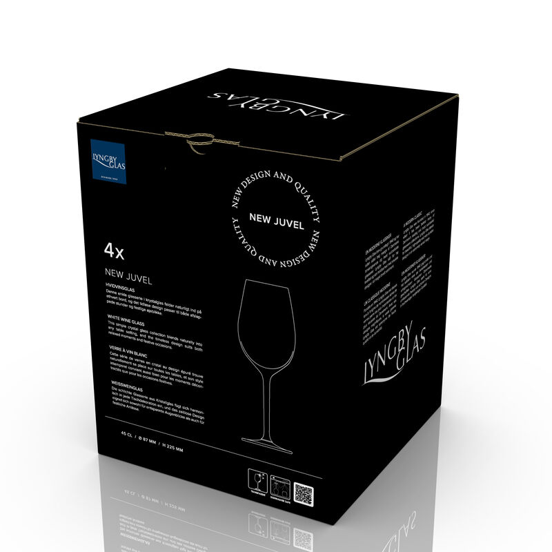 NEW Juvel Hvidvinsglas 4 stk.