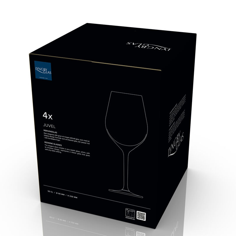 Juvel Rødvinsglas 4 stk.