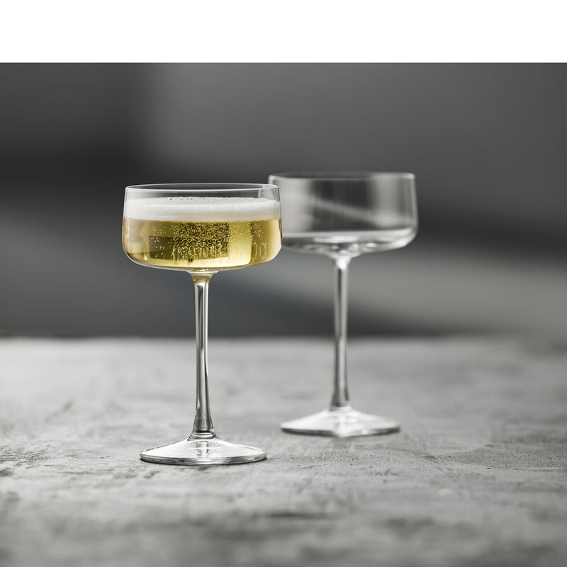 Zero Champagnesk&aring;l 4 stk.