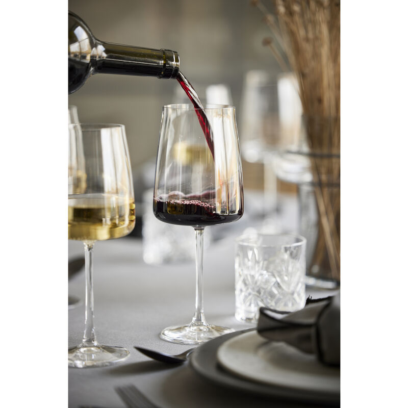 Zero R&oslash;dvinsglas 4 stk.