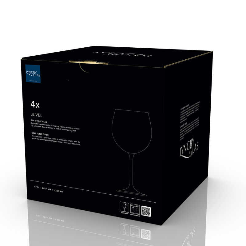 Juvel Gin & tonic-glas 4 stk.