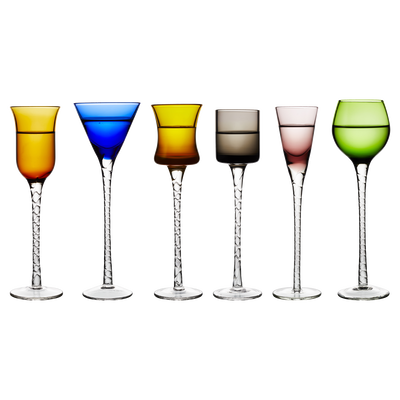 London Snapseglas 6 stk.