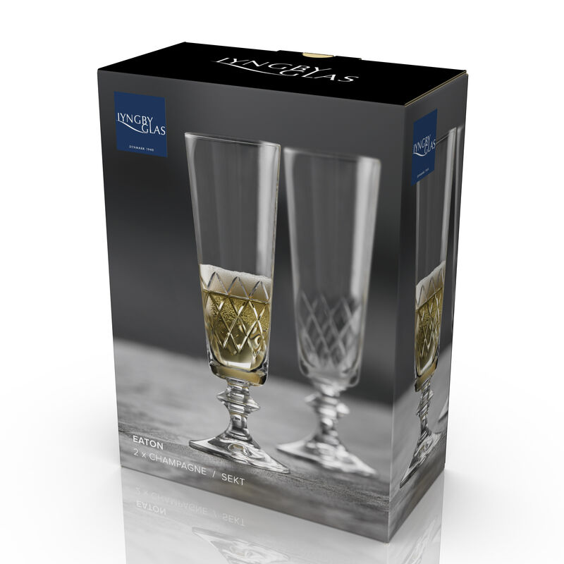 Eaton Champagneglas 2 stk.
