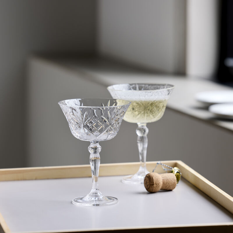 Melodia Champagneskål 4 stk.