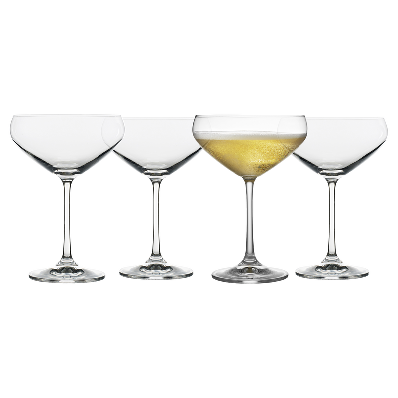Juvel Champagnesk&aring;l 4 stk.