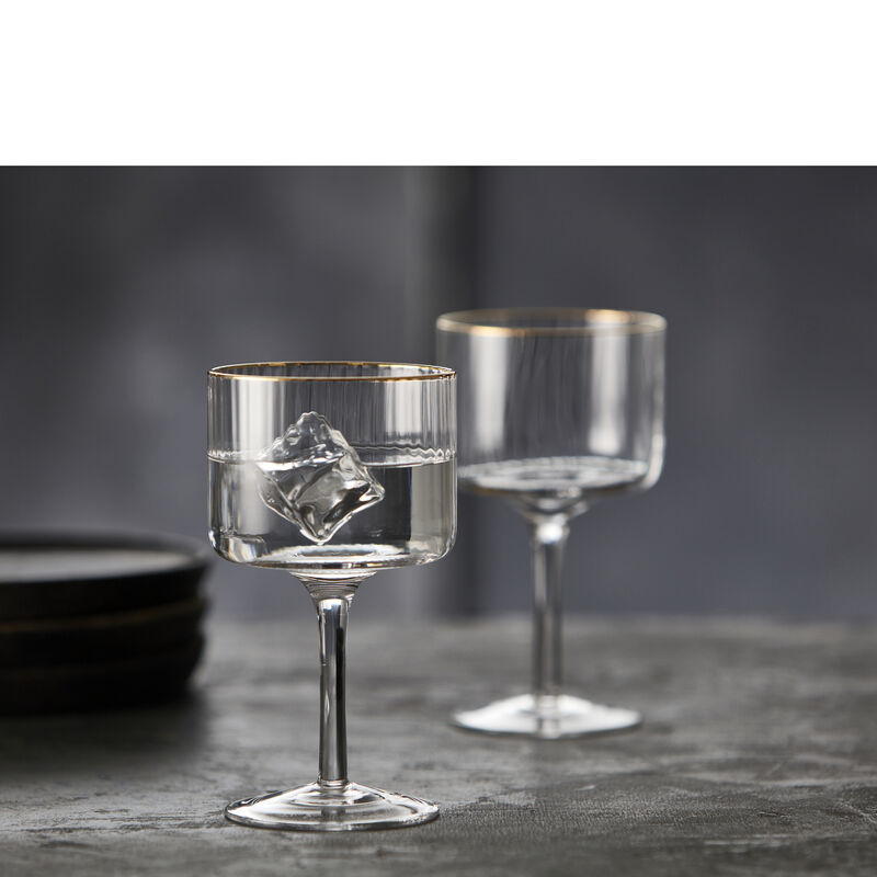 Palermo Gold Gin & tonic-glas 4 stk.