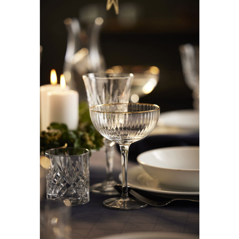 Palermo Gold Cocktailglas 4 stk.