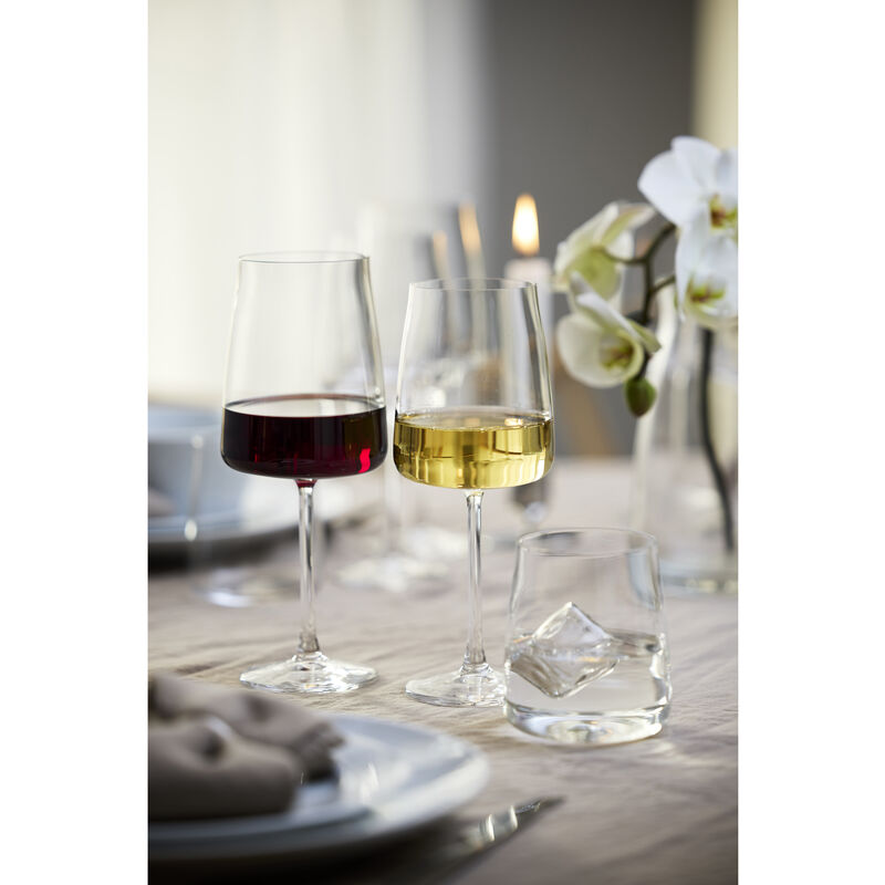 Zero R&oslash;dvinsglas 4 stk.