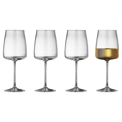 Zero Hvidvinsglas 4 stk.