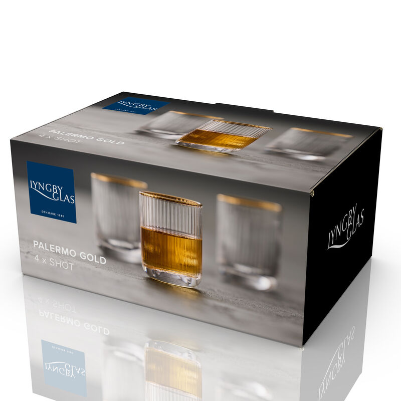 Palermo Gold Shotglas 6 stk.