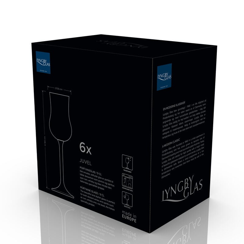 Juvel Portvin/grappa 6 stk.