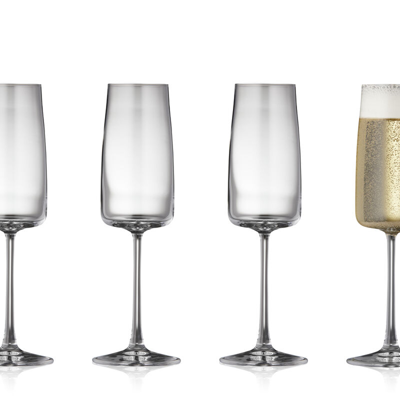 Zero Champagneglas 4 stk.