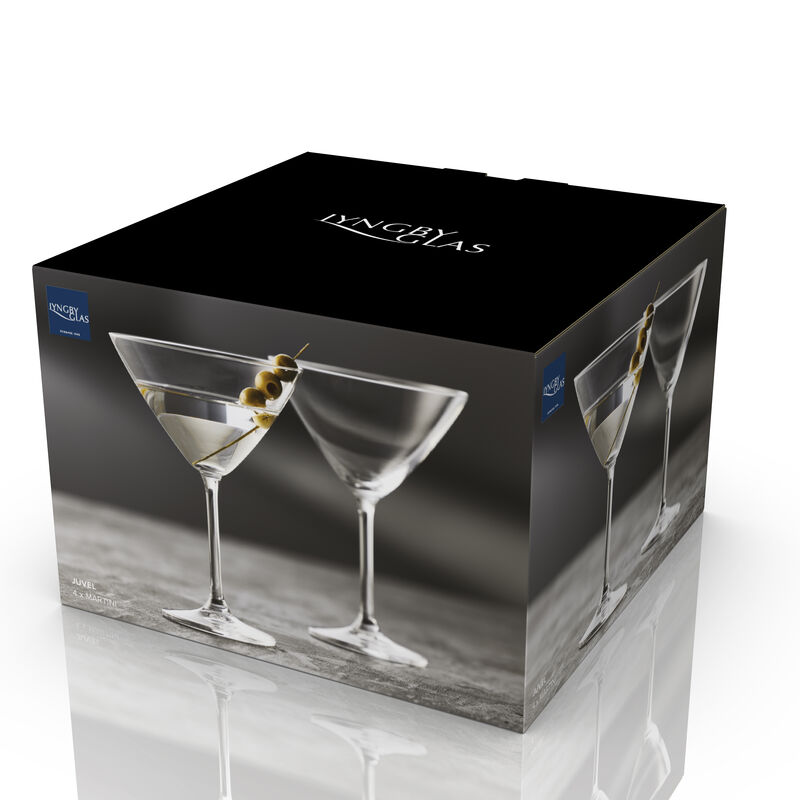 Juvel Martiniglas 4 stk.