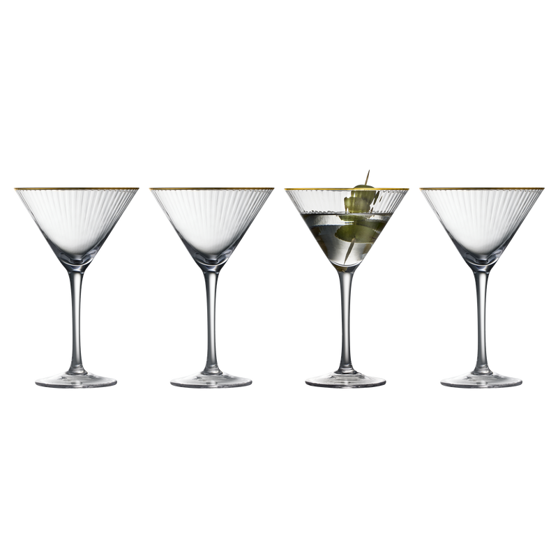 Palermo Gold Martiniglas 4 stk.