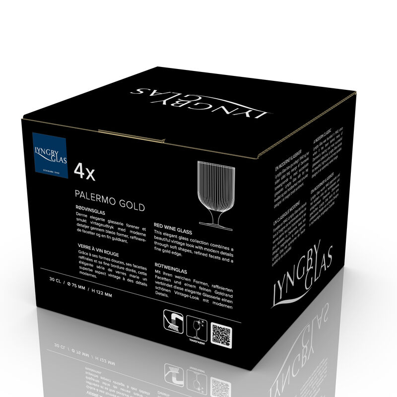 Palermo Gold Vinglas 4 stk.