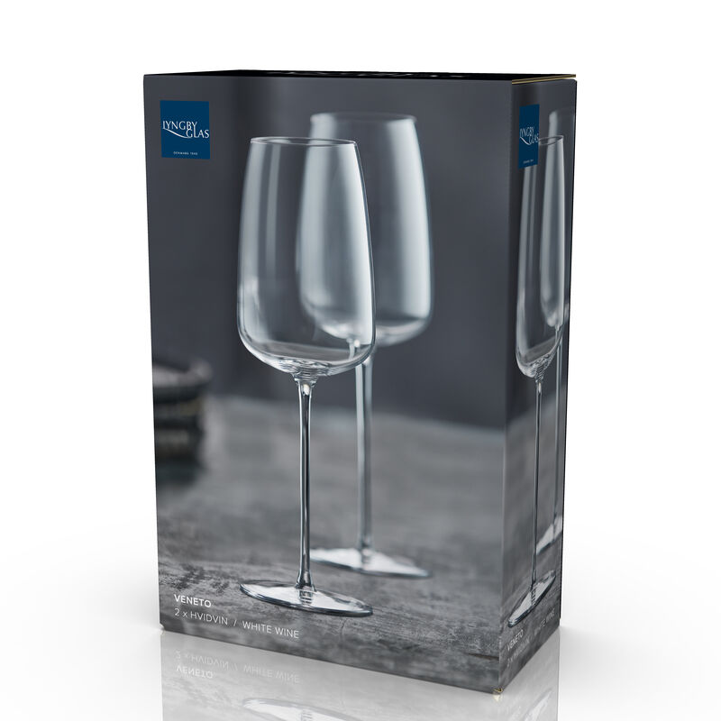 Veneto Hvidvinsglas 2 stk. Veneto Hvidvinsglas 2 stk.
