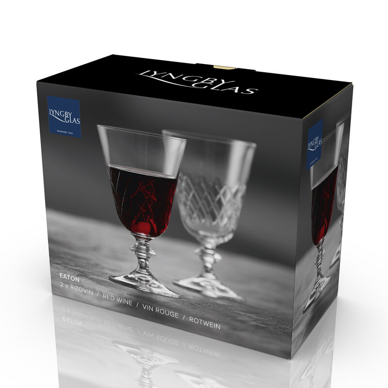 Eaton R&oslash;dvinsglas 2 stk.