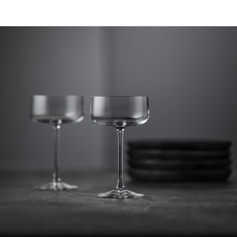 Zero Champagnesk&aring;l 4 stk.
