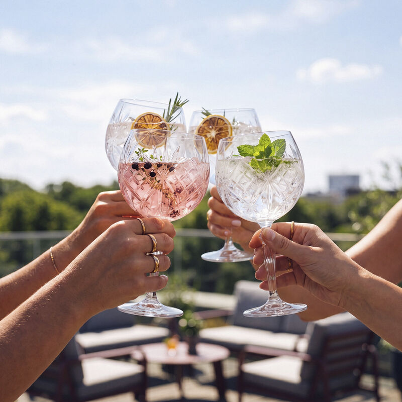 Melodia Gin & tonic-glas 4 stk.