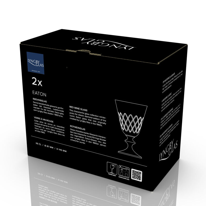 Eaton Rødvinsglas 2 stk.