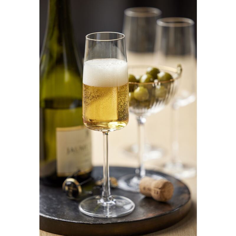 Zero Champagneglas 4 stk.