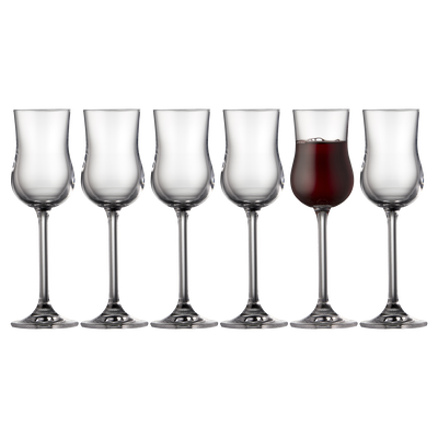 Juvel Portvin/grappa 6 stk.