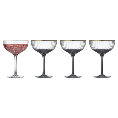 Palermo Gold Cocktailglas 4 stk.